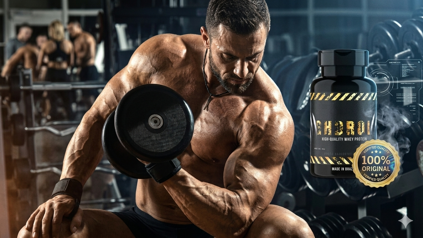 GHDROL funciona suplemento para ganho de massa muscular rápido