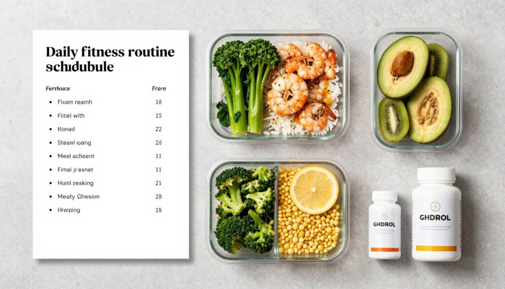 Integração do GHDROL na rotina de treinos diária Integração do GHDROL na rotina de treinos diária