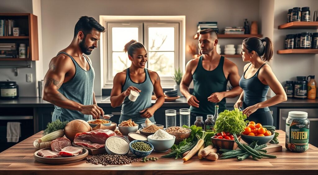 ingestão de proteínas