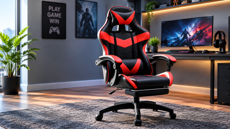 Cadeira Gamer: Conforto para Longas Jornadas