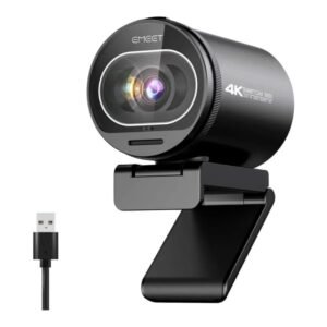 EMEET S600 4K Webcam 1080P 60Fps Camera Para Pc Streaming Con Microfone Automático Full HD Videoconferencia