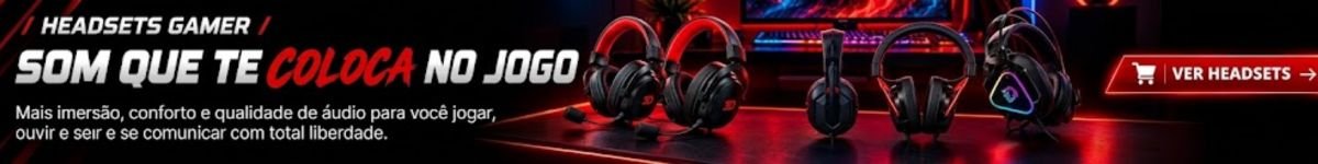 Headset Gamer Redragon Zeus Lite Preto Drivers 53mm