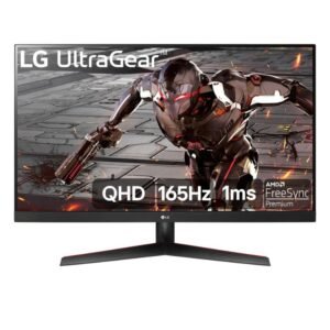 Monitor Gamer 32 QHD, Monitor 165Hz 1ms 32 Pol, Monitor QHD NVIDIA GSync