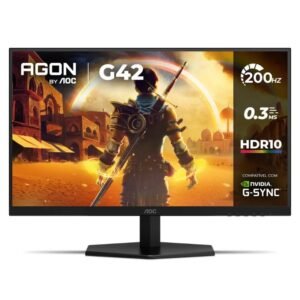 Monitor Gamer AOC AGON G42 27 200Hz 0,3ms IPS HDR10 NVIDIA G-Sync 27G42HE